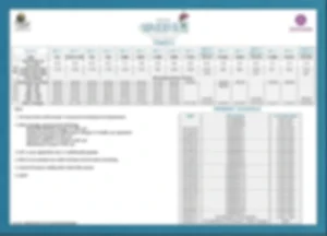 Brigade Cherry Blossom cost sheet